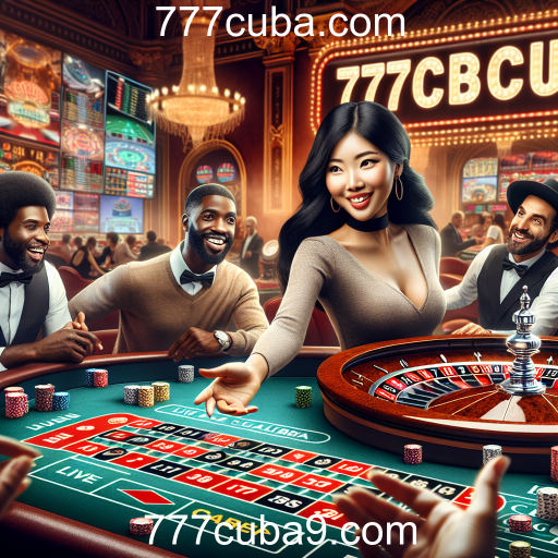 A emoção dos jogos ao vivo no 777cuba.com